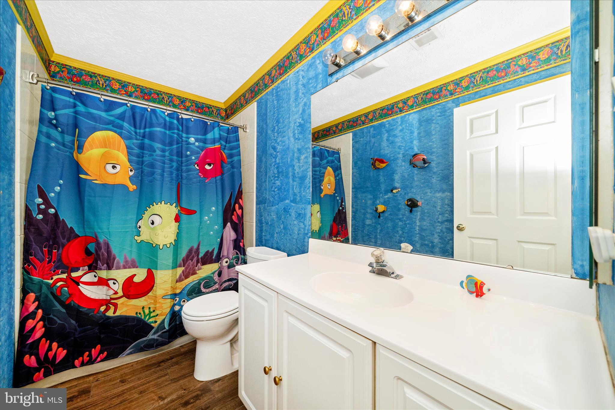 9534 Liberty Road Frederick, MD 21701 - Photo 40 of 70 a bathroom with a sink mirror vanity and toilet
