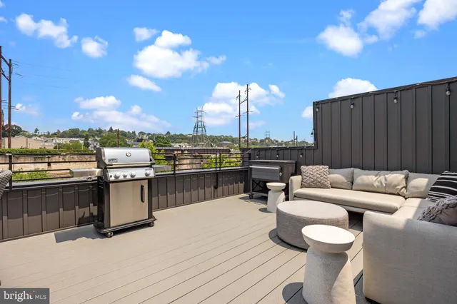 a terrace view with seating space