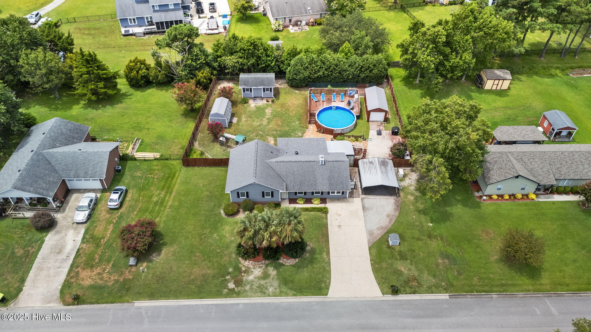 1815 Paulette Road Morehead City, NC 28557 - Photo 48 of 54 Aerial 1