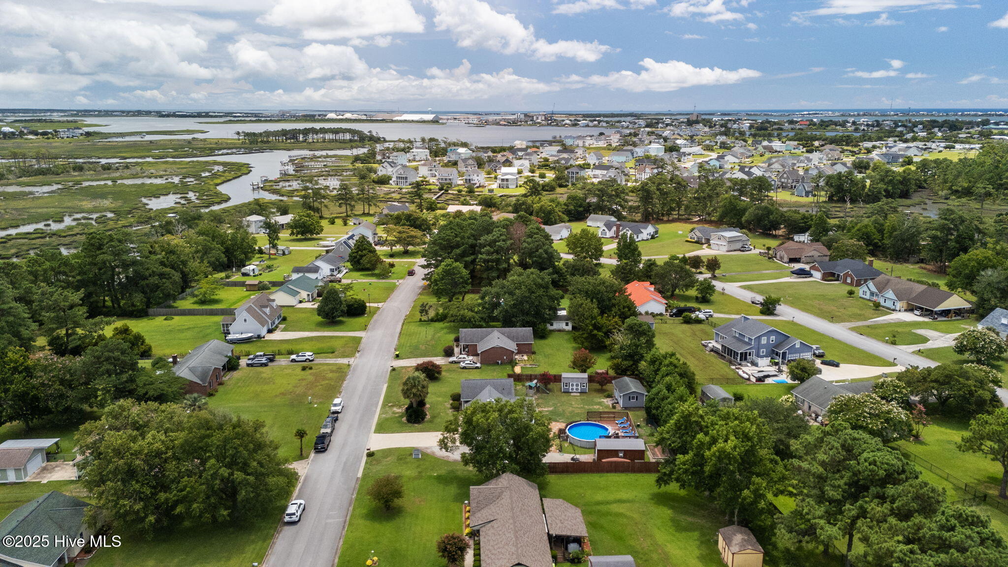 1815 Paulette Road Morehead City, NC 28557 - Photo 52 of 54 Aerial 6