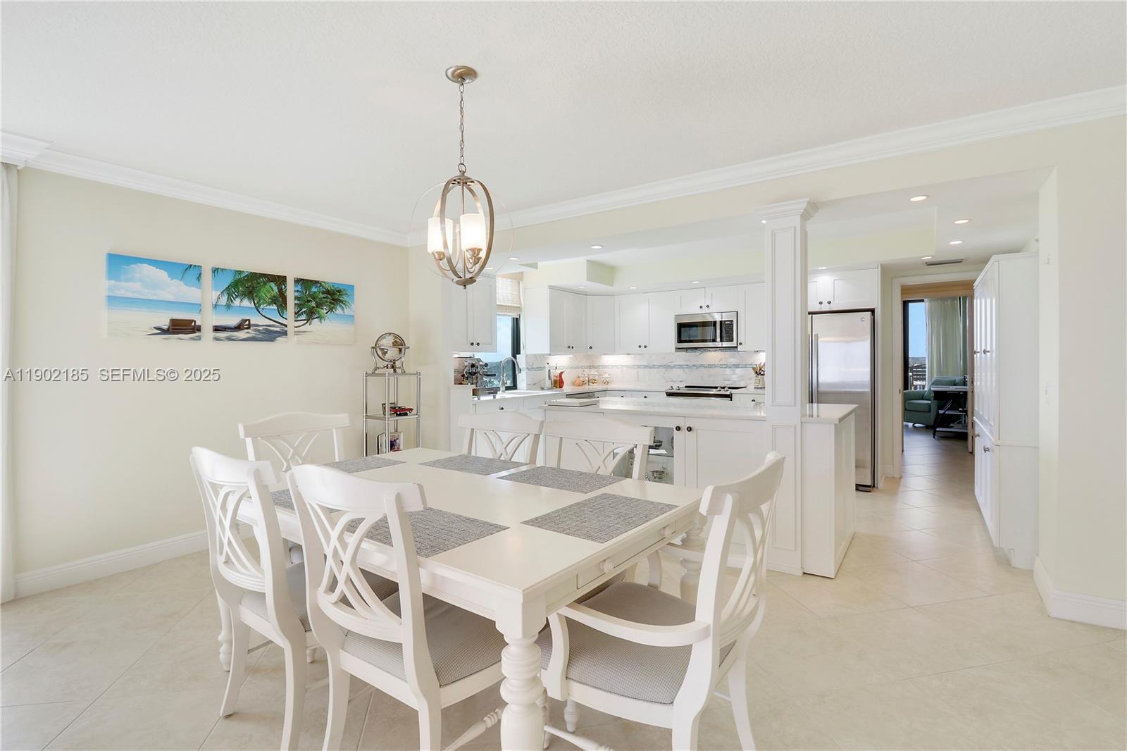 200 South Beach Road, Unit 703 Tequesta, FL 33469 - Photo 49 of 52 a view of a dining room and livingroom view