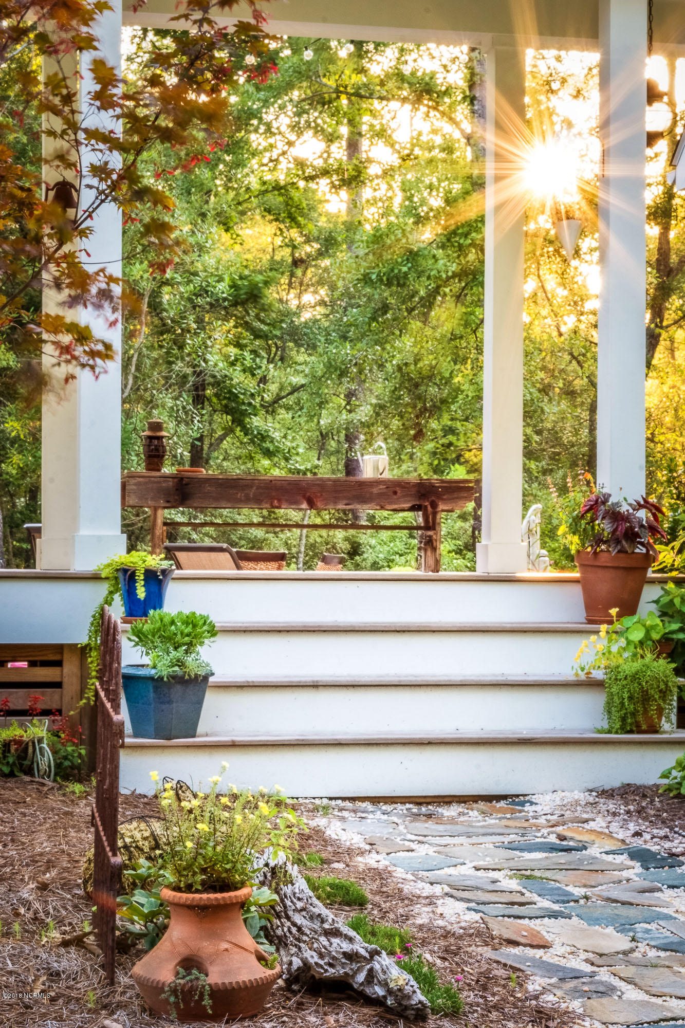 205 Coventry Road Morehead City, NC 28557 - Photo 10 of 18 Sun shot back porch