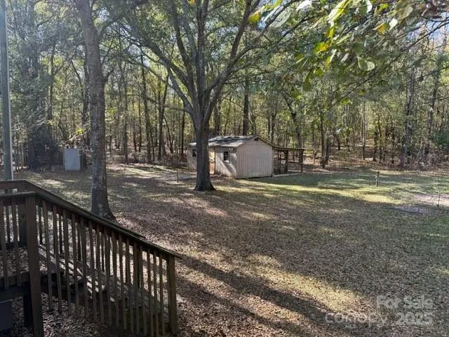 a view of a outdoor space with trees