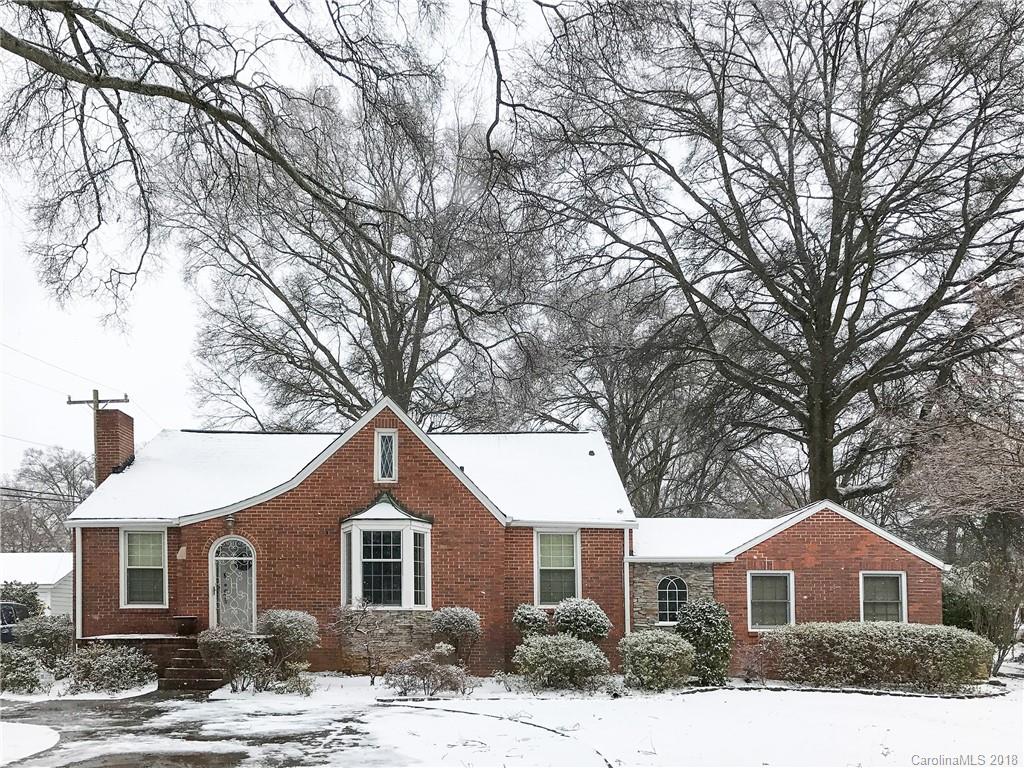 2711 Providence Road Charlotte, NC 28211 - Photo 35 of 35 a front view of a house with a yard covered in snow