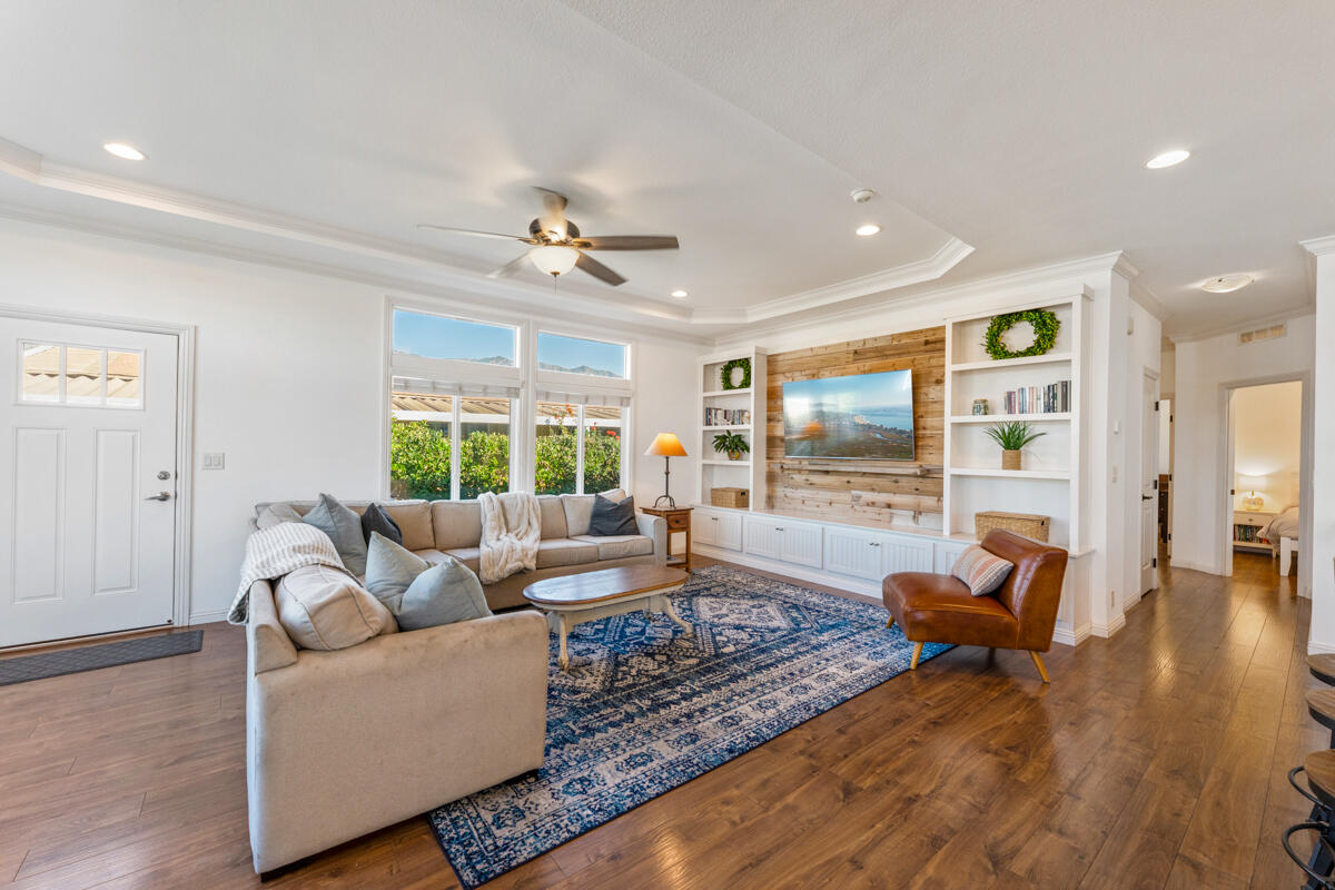 3950 Via Real, Unit 97 Carpinteria, CA 93013 - Photo 15 of 38 a living room with furniture and a flat screen tv