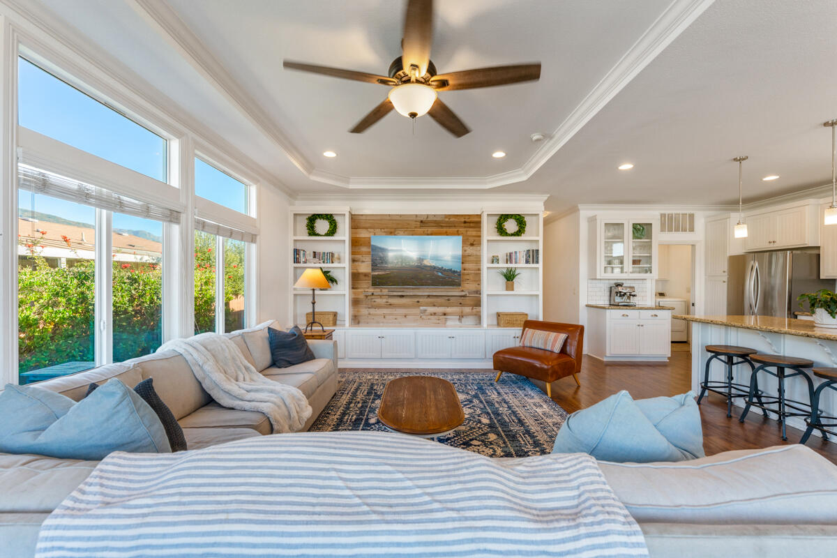 3950 Via Real, Unit 97 Carpinteria, CA 93013 - Photo 16 of 38 a bedroom with furniture and a large window