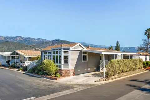 front view of a house with a street