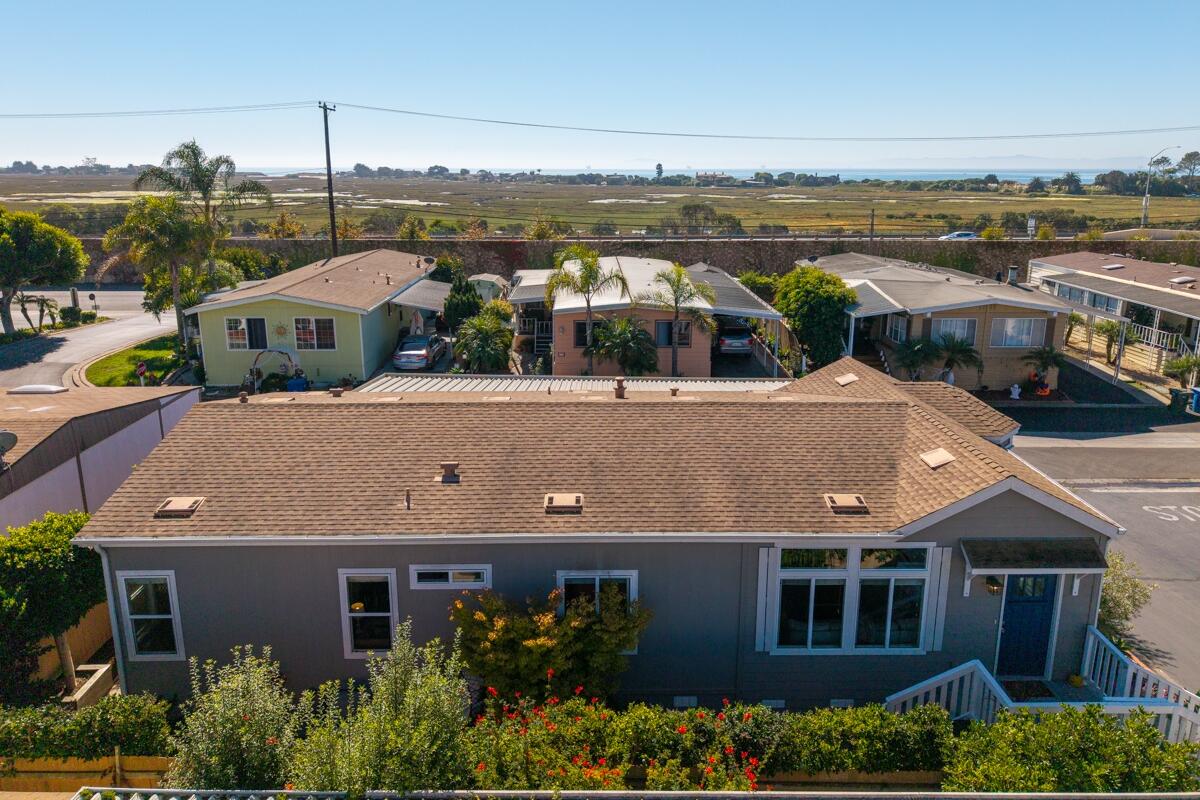 3950 Via Real, Unit 97 Carpinteria, CA 93013 - Photo 5 of 38 an aerial view of a house with a yard