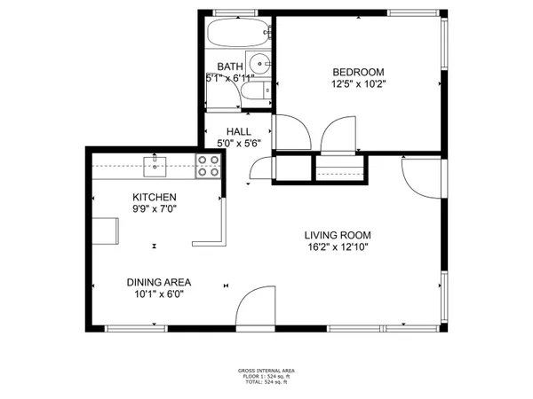 $1,700 | 5208 Spruce Avenue, Unit B, West Palm Beach, FL 33407