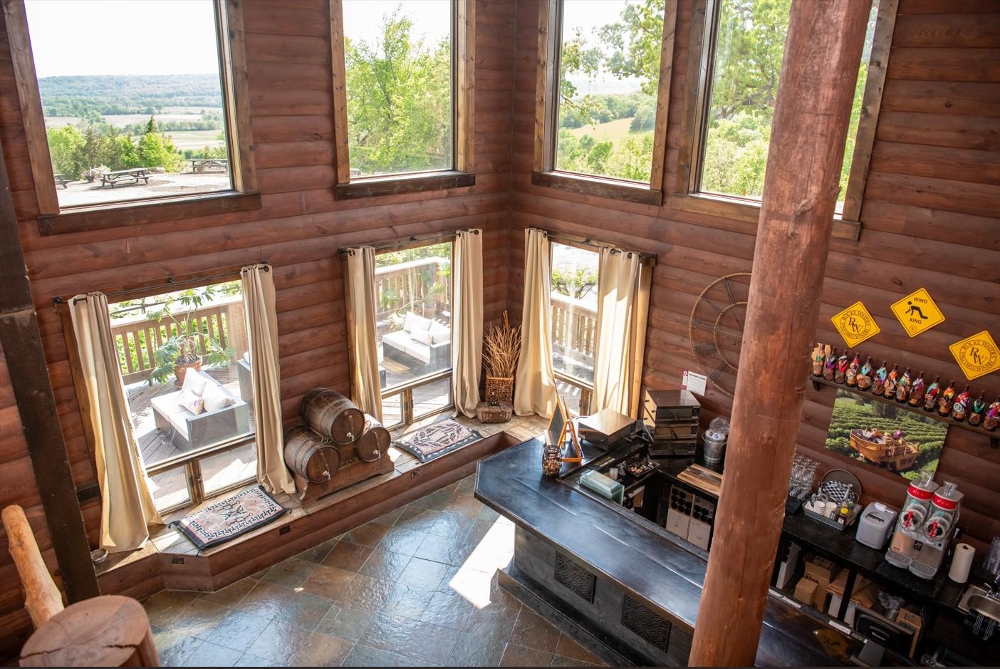2003 West Hanover Road Hanover, IL 61041 - Photo 14 of 61 a view of an entryway with wooden floor and windows