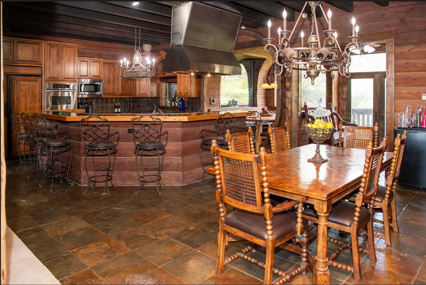 2003 West Hanover Road Hanover, IL 61041 - Photo 22 of 61 a dining room with glass table and chairs