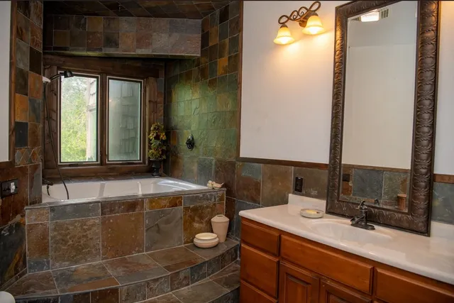 a room with storage and utility