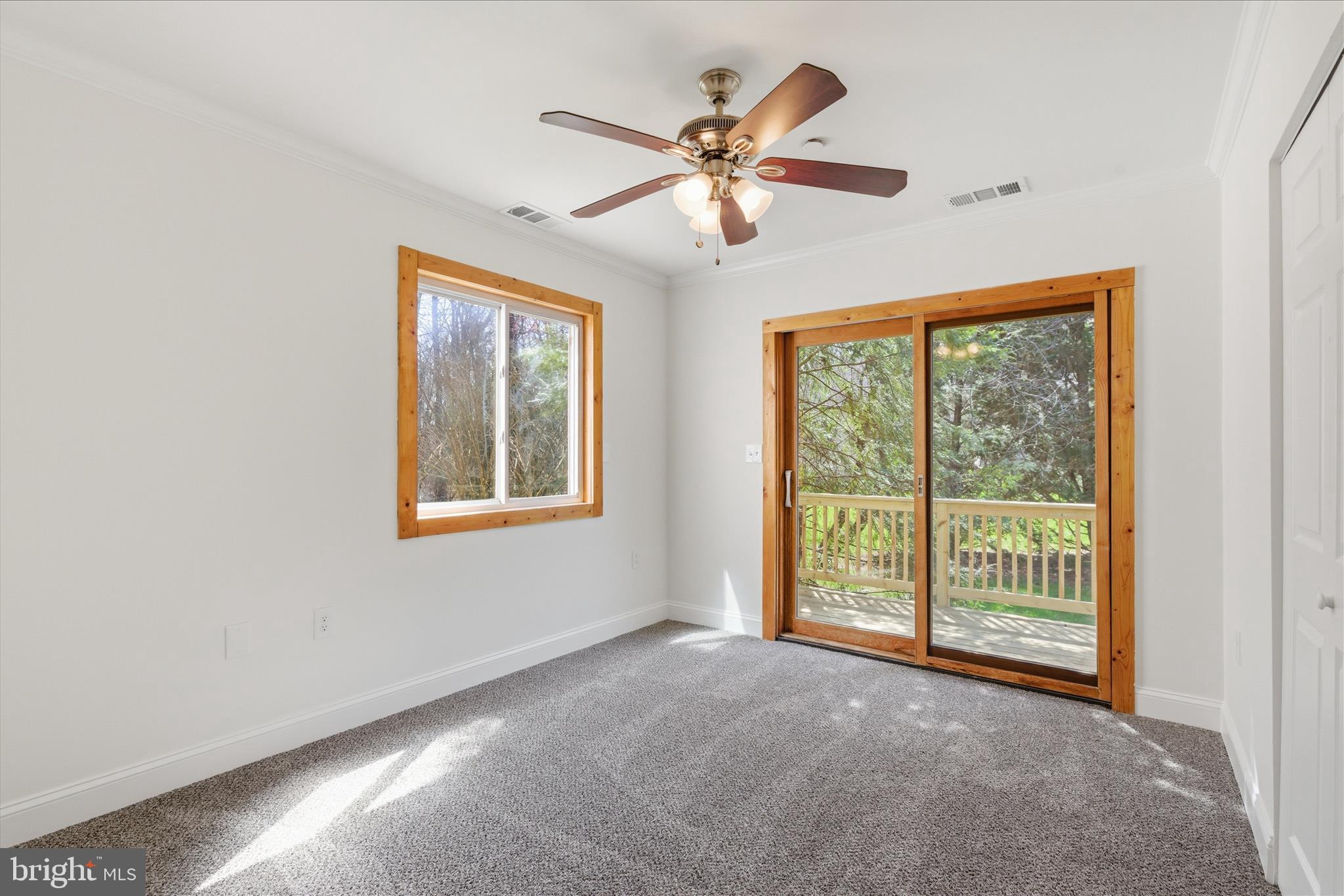 11607 Prospect Hill Road Glenn Dale, MD 20769 - Photo 24 of 41 Bedroom two w/ deck access