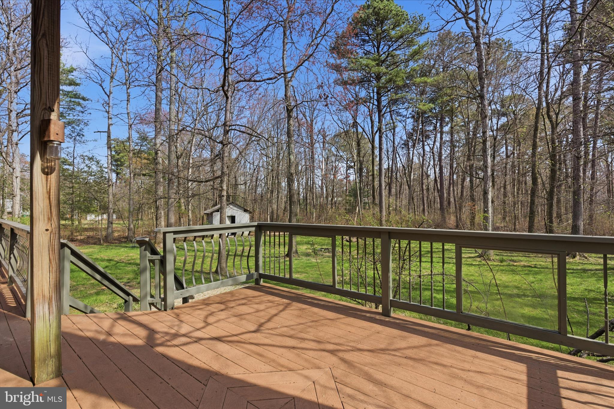 11607 Prospect Hill Road Glenn Dale, MD 20769 - Photo 31 of 41 Back Deck w/ incredible setting