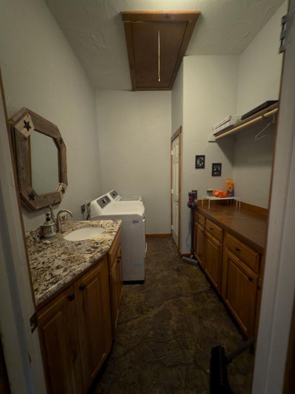 2931 Wall Street Road Howe, TX 75459 - Photo 33 of 38 a utility room with washer and dryer