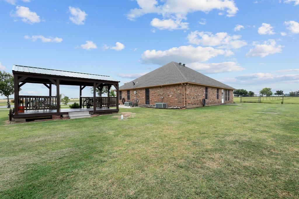 2931 Wall Street Road Howe, TX 75459 - Photo 6 of 38 a house view with swimming pool and garden