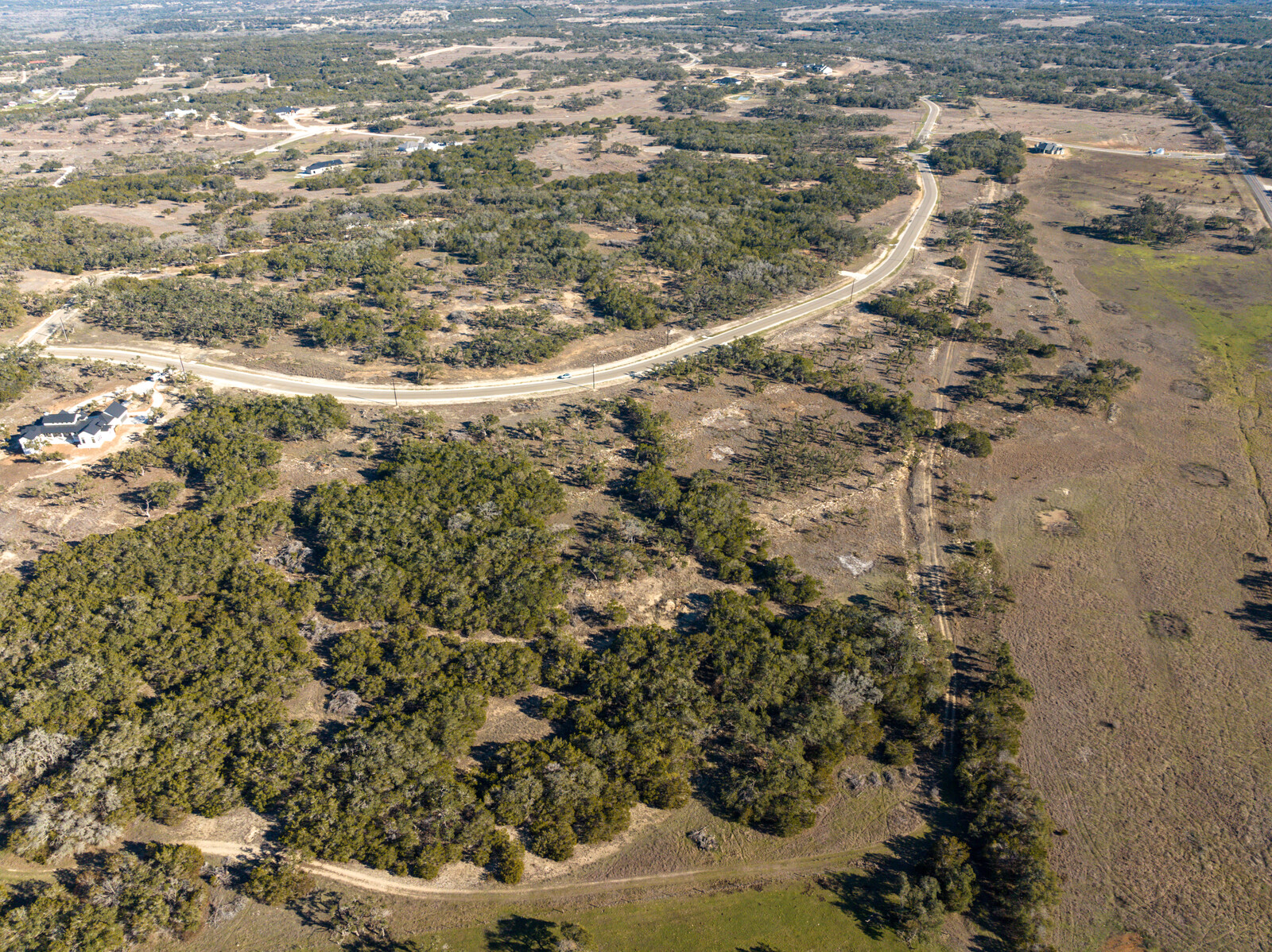 642 Windmill Ridge Drive Blanco, TX 78606 - Photo 10 of 19 a view of a dry yard