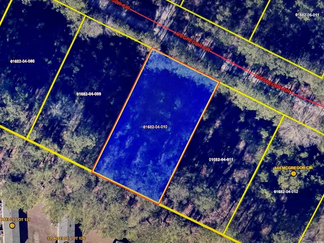 $12,000 | Lot 10 Mcgregor St Lake, Lake City, SC 29560