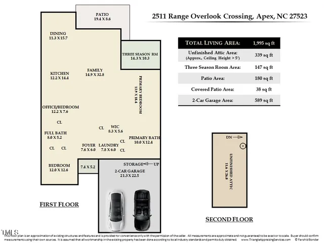 $800,000 | 2511 Range Overlook Crossing, Apex, NC 27523