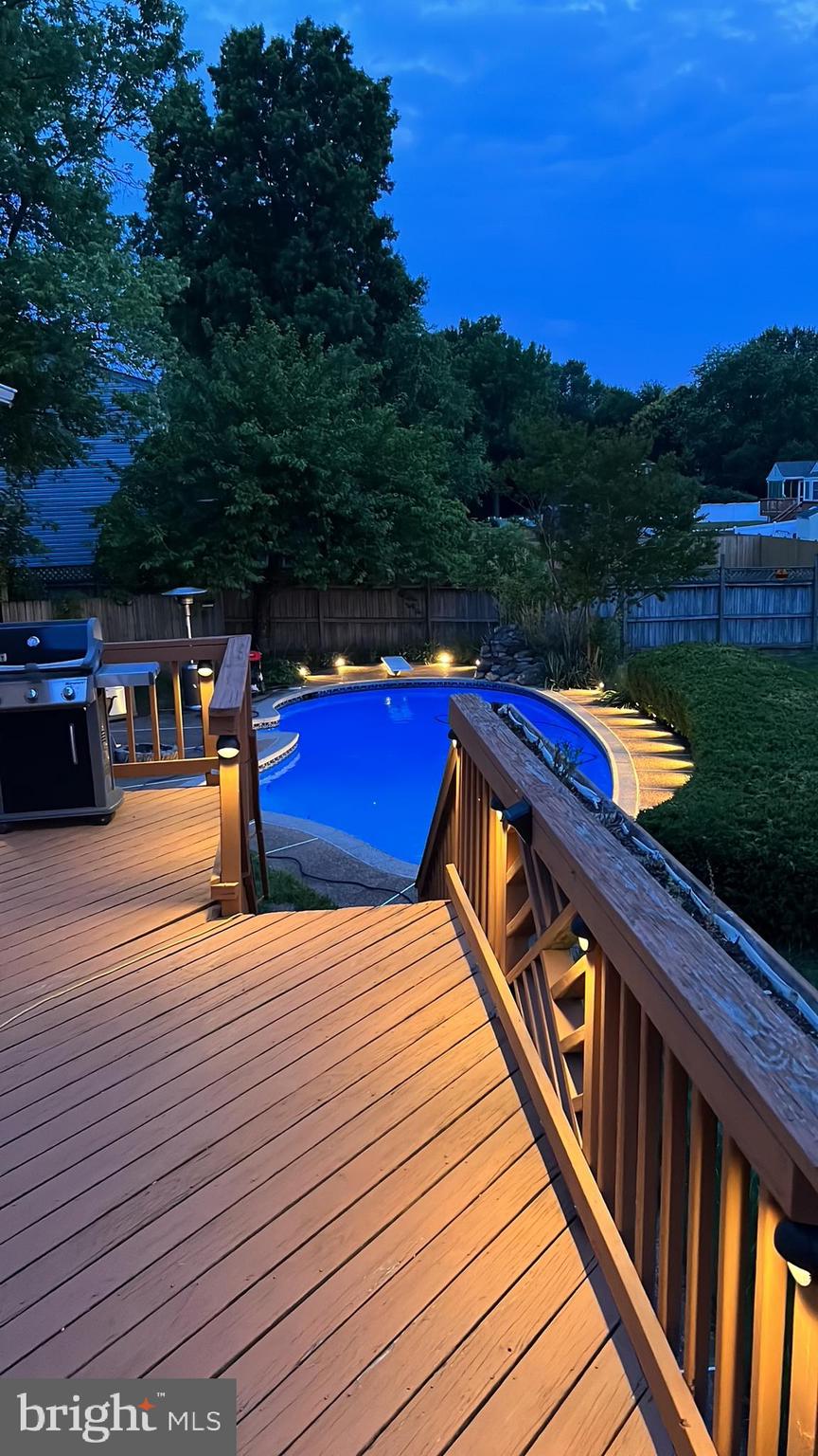 4082 Braxton Road Chantilly, VA 20151 - Photo 40 of 40 a view of swimming pool with lounge chair