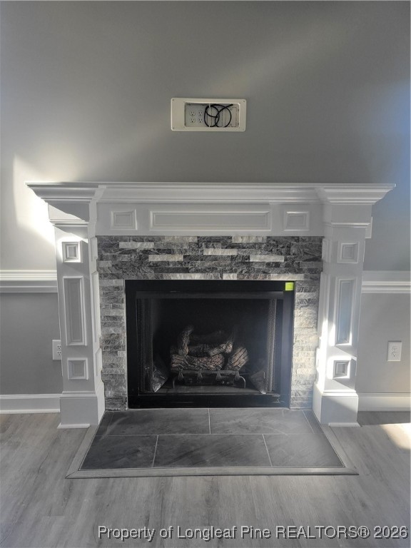 2960 H Clark Road Fayetteville, NC 28306 - Photo 14 of 33 a close view of a fireplace