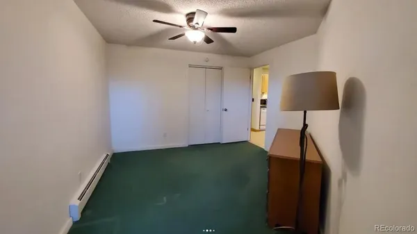 a view of a livingroom with a flat screen tv