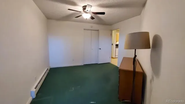 a view of a livingroom with a flat screen tv