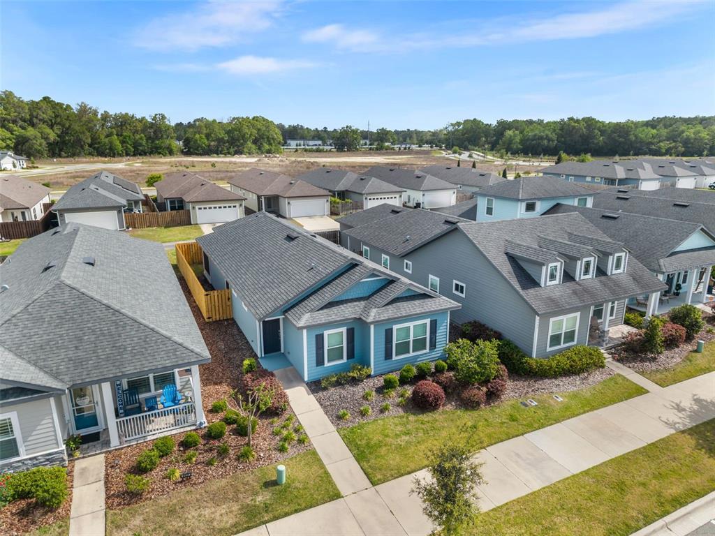 9437 Southwest 67th Lane Gainesville, FL 32608 - Photo 26 of 41 an aerial view of a house with a big yard