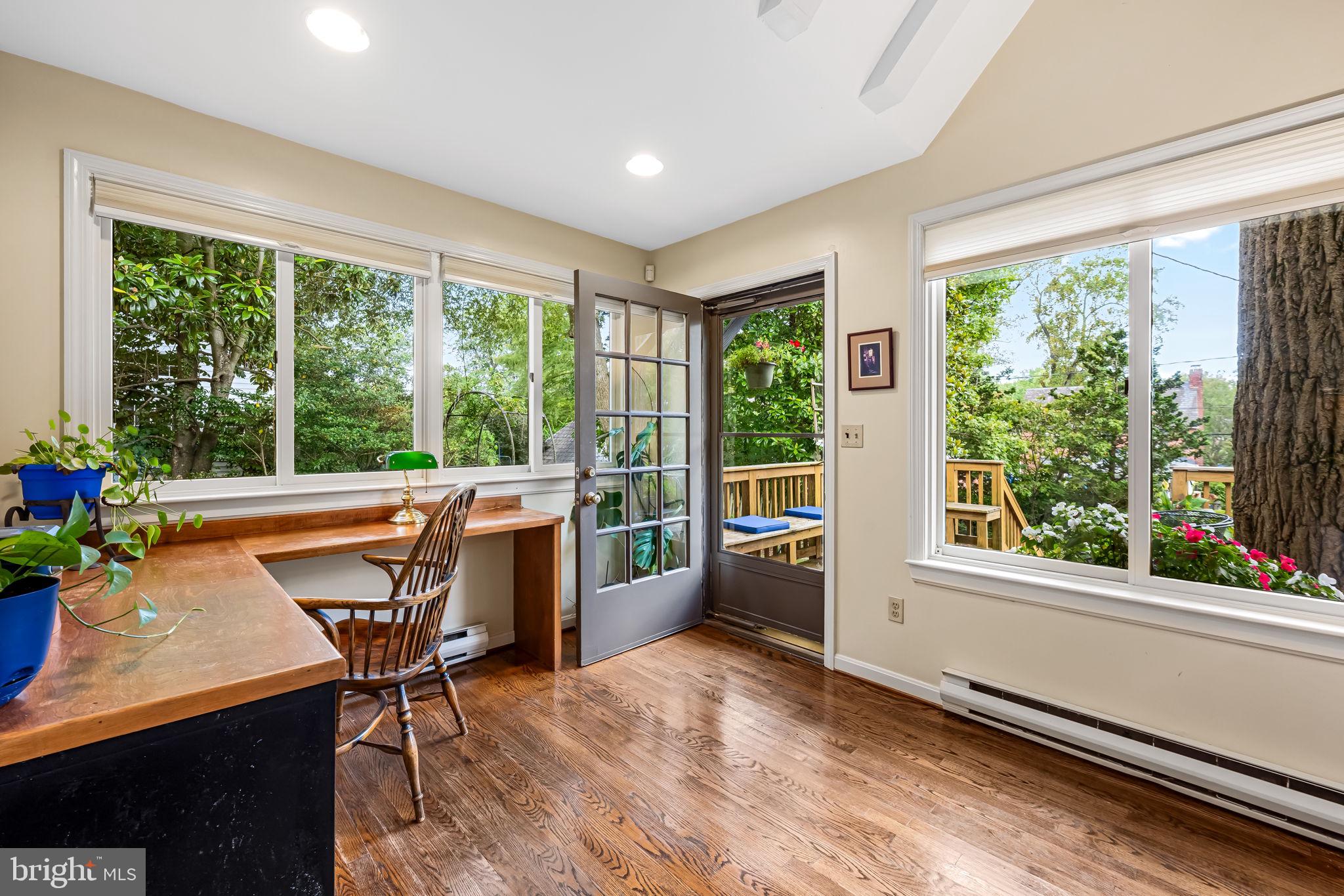 305 Tunbridge Road Baltimore, MD 21212 - Photo 25 of 58 a view of a dining room with furniture window and outside view