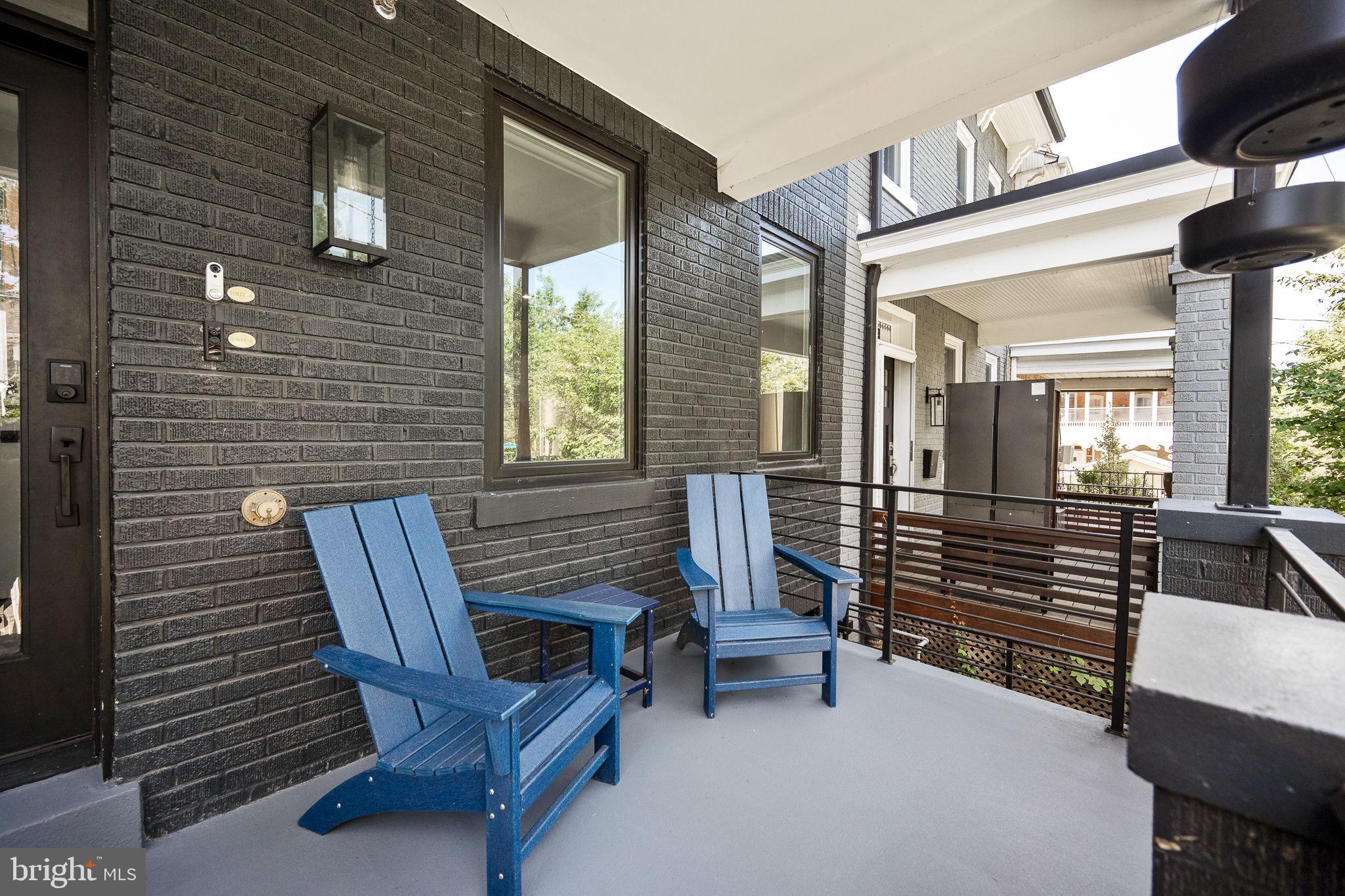 320 Webster Street Northwest, Unit 2 Washington, DC 20011 - Photo 3 of 25 a building outdoor space with patio furniture