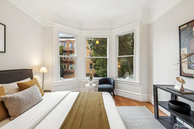 a view of a city from a balcony