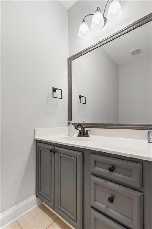 25 Cherokee Hills Drive Rydal, GA 30171 - Photo 41 of 59 a bathroom with a sink and mirror