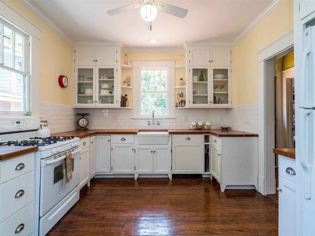 1806 Wills Avenue Raleigh, NC 27608 - Photo 13 of 28 The update kept true to the original finishes in this wonderful kitchen. Kitchen