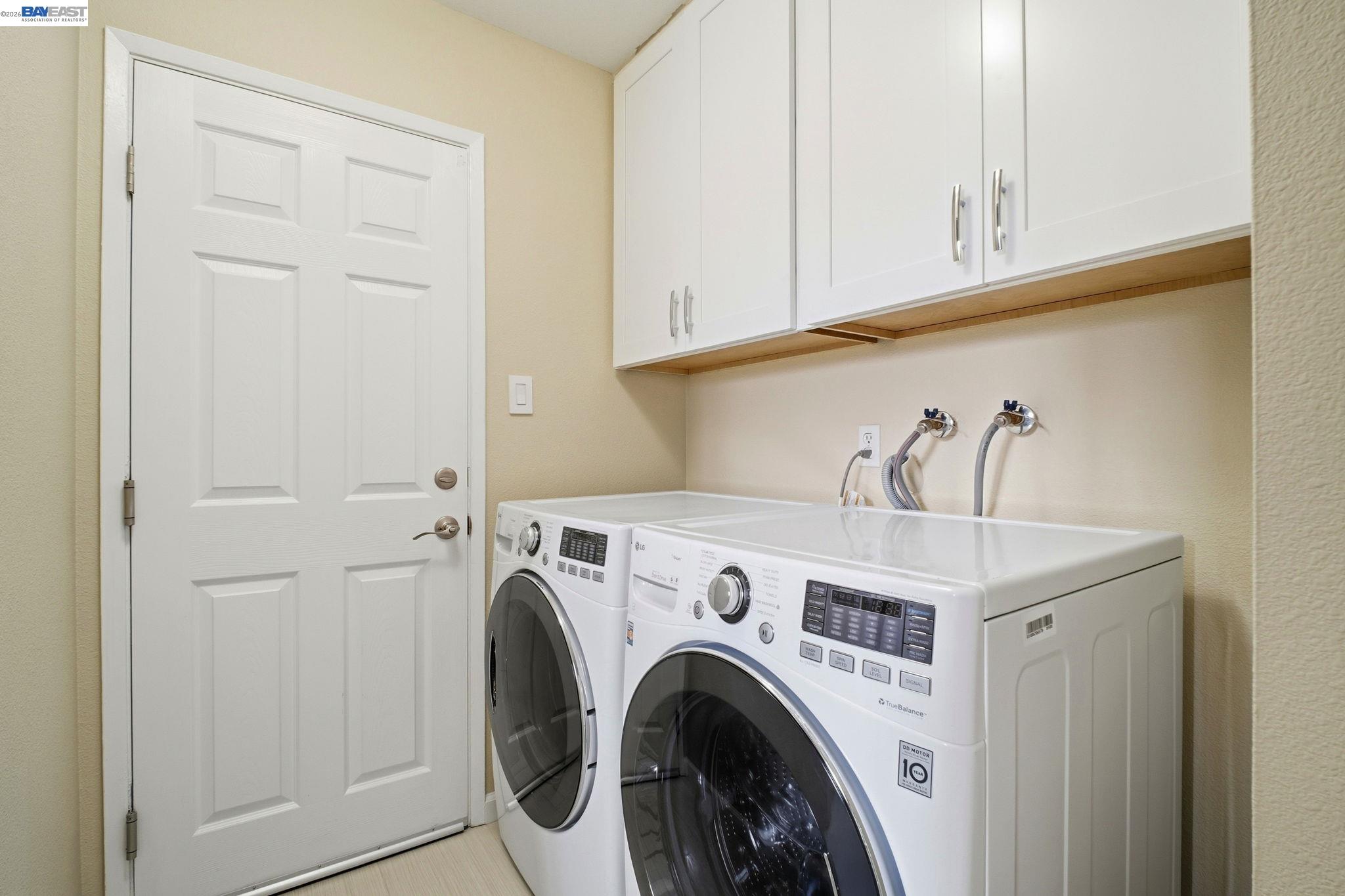 595 Seville Place Fremont, CA 94539 - Photo 30 of 43 a utility room with dryer and washer