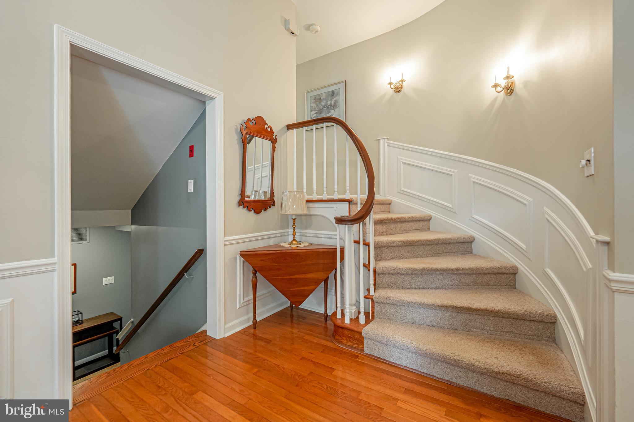 2104 Fox Creek Road Berwyn, PA 19312 - Photo 15 of 97 Curve stairs to upper bedroom area