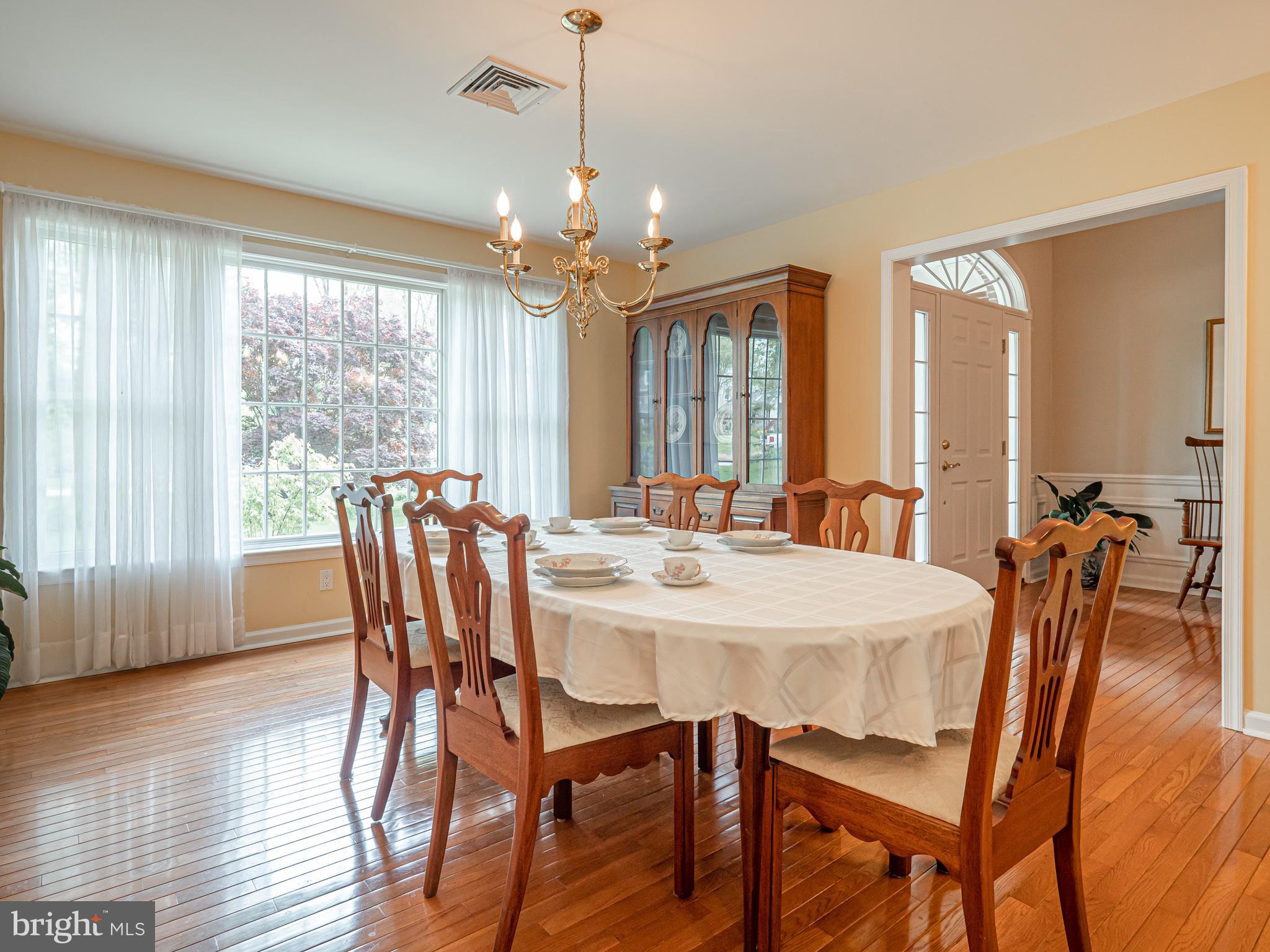 2104 Fox Creek Road Berwyn, PA 19312 - Photo 18 of 97 Spacious Dining Room with hardwood floors
