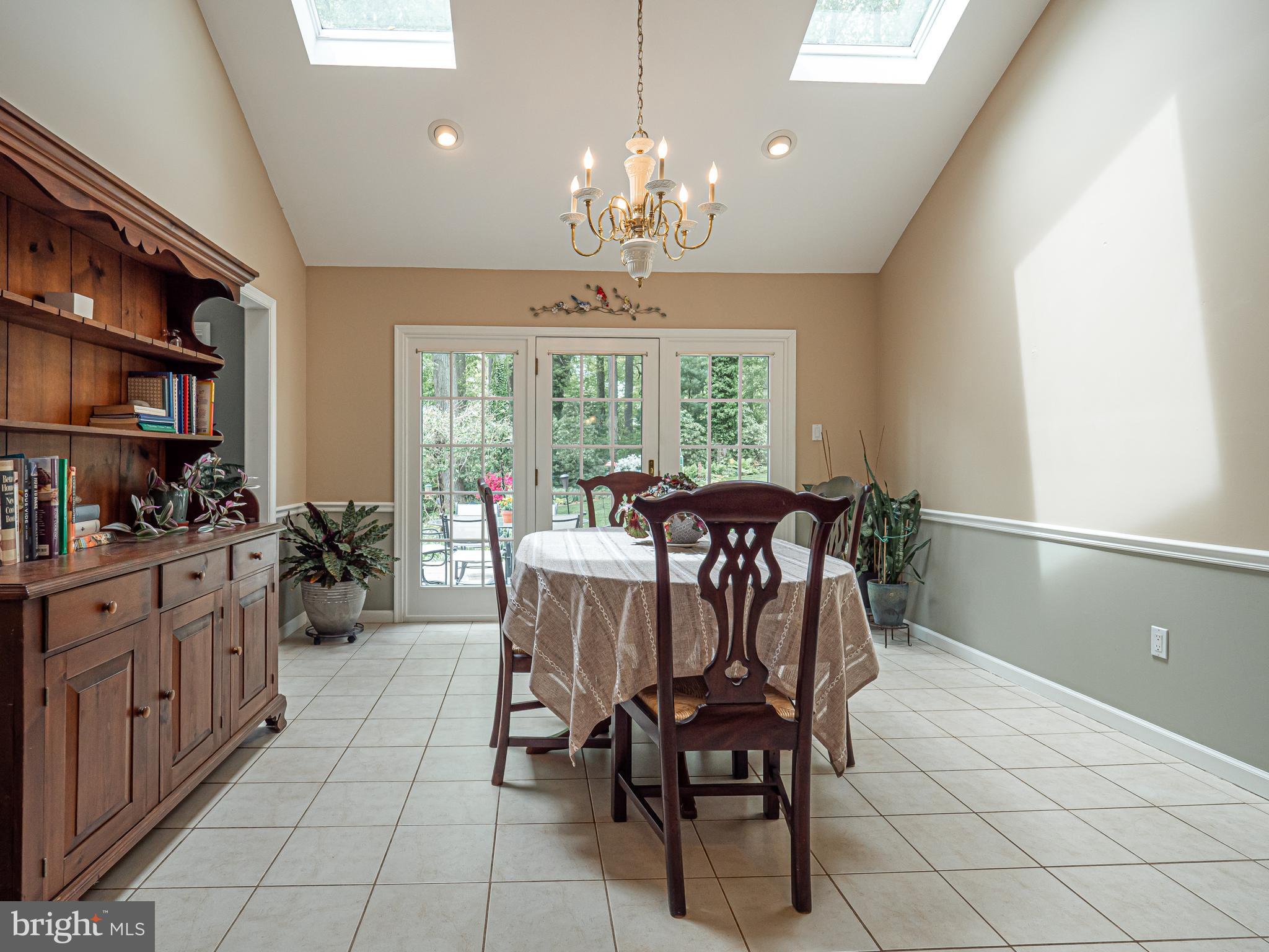 2104 Fox Creek Road Berwyn, PA 19312 - Photo 34 of 97 Breakfast- Morning Room with Skylights