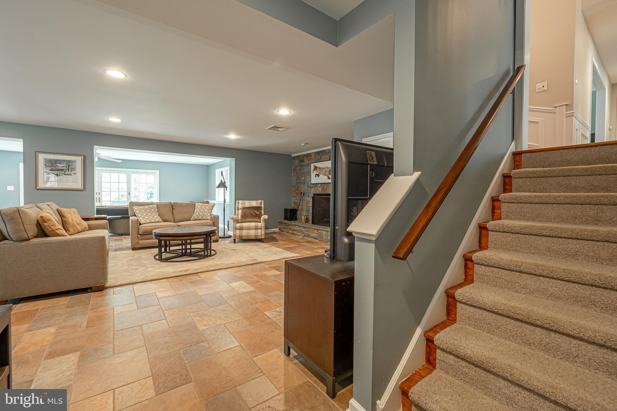 2104 Fox Creek Road Berwyn, PA 19312 - Photo 62 of 97 Lower level FR with radiant heated tile floor
