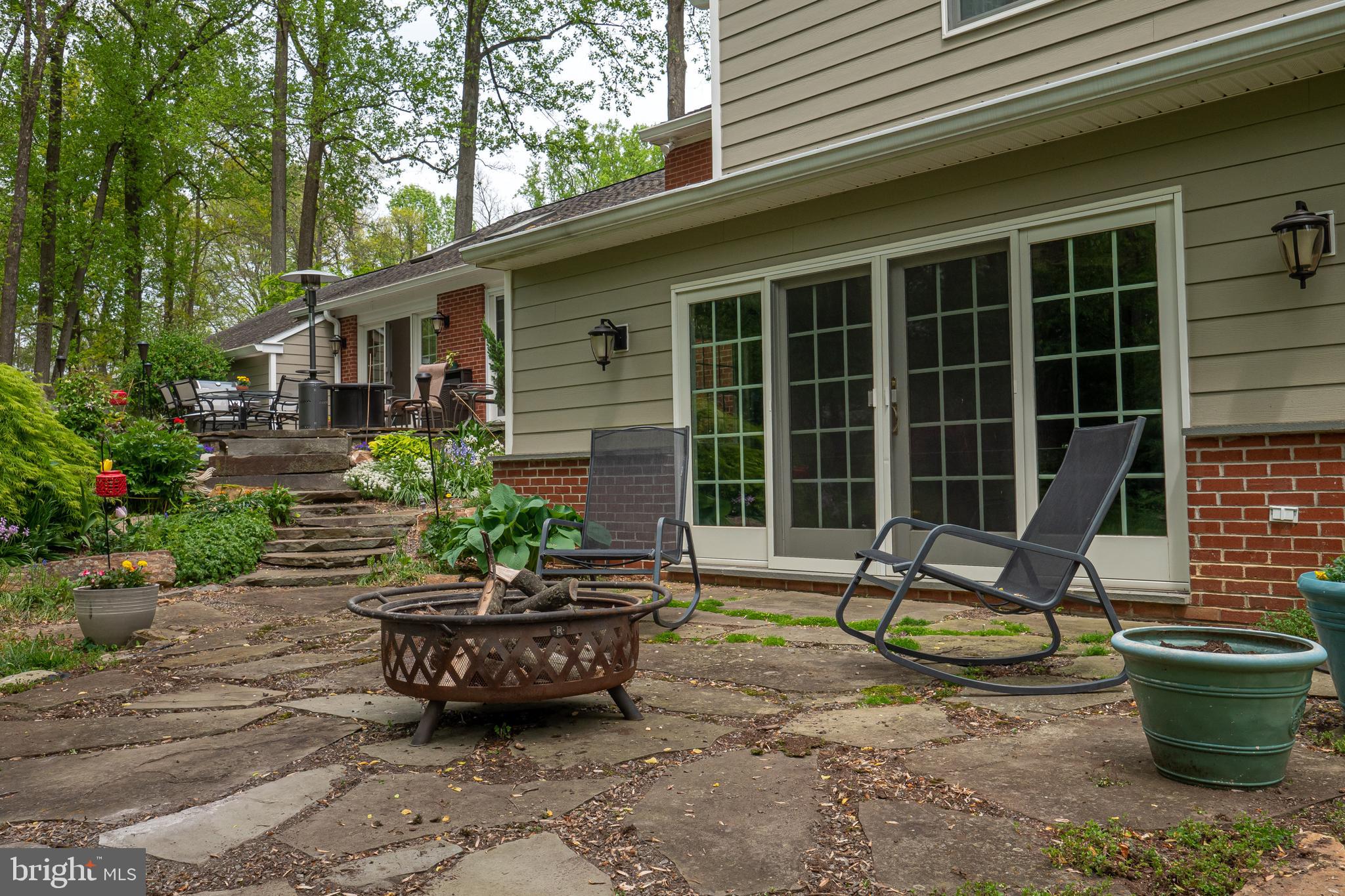 2104 Fox Creek Road Berwyn, PA 19312 - Photo 84 of 97 Enjoy a crackling fire on the lower patio area