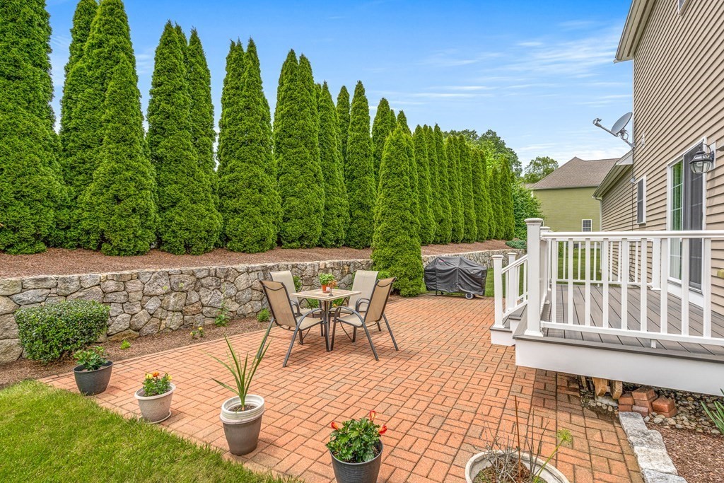 8 Rons Way Framingham, MA 01701 - Photo 25 of 33 a view of a chair and tables back yard of the house