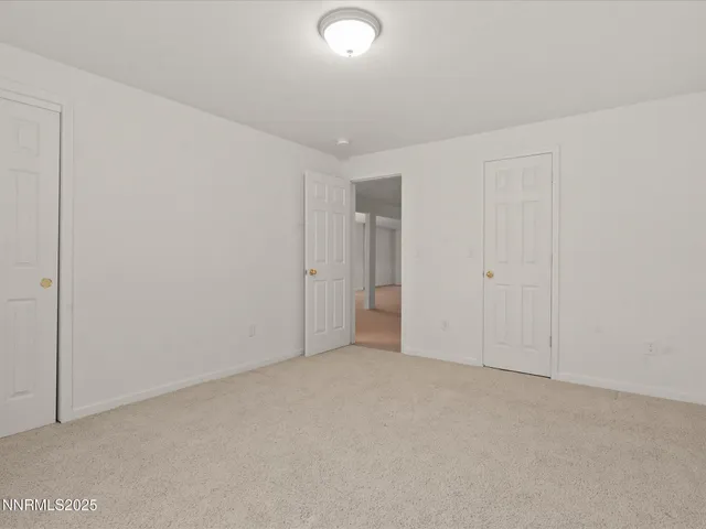 a view of a room with storage and utility