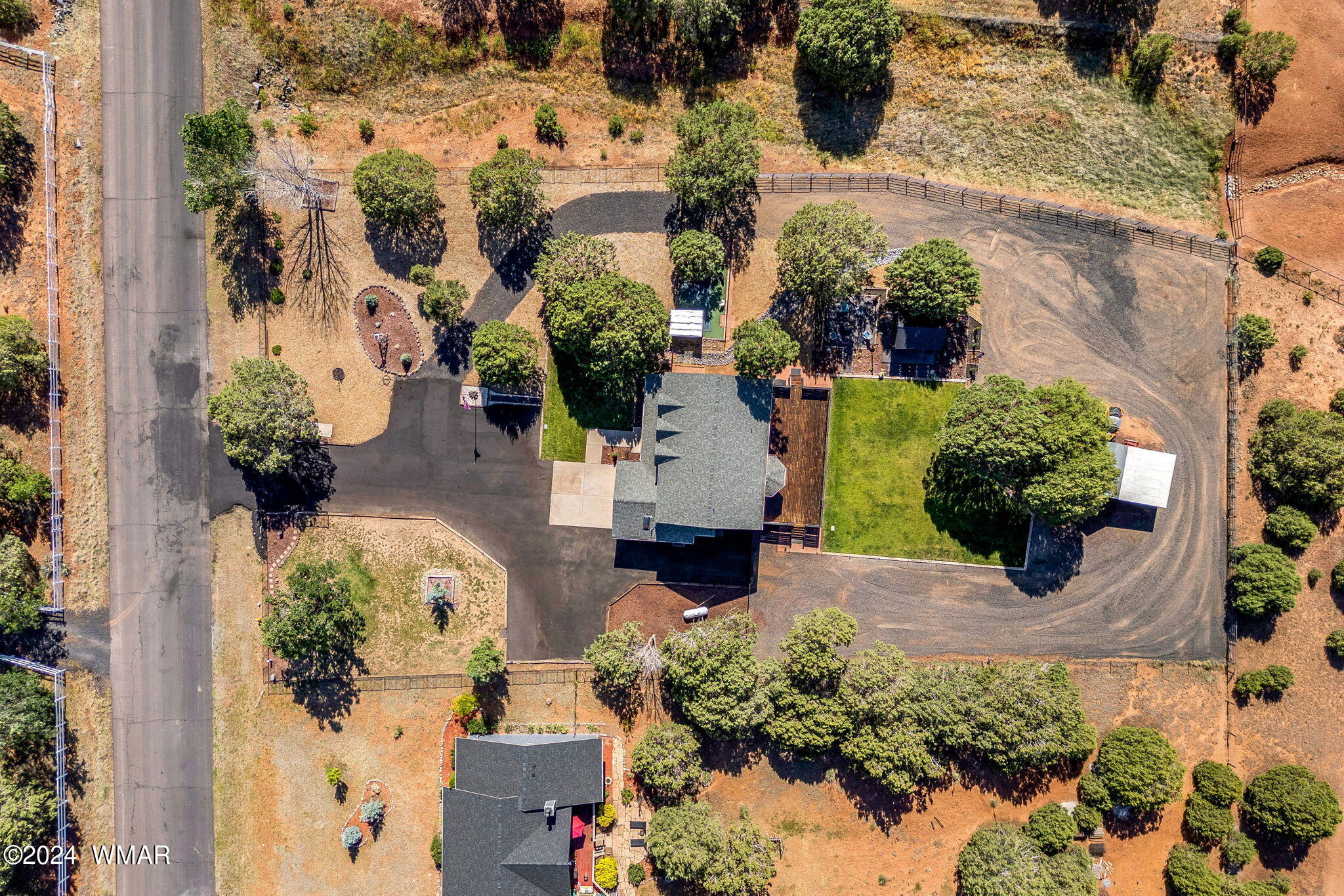 6780 Cheney Ranch Loop Show Low, AZ 85901 - Photo 41 of 46 Aerial View of Home & Lot