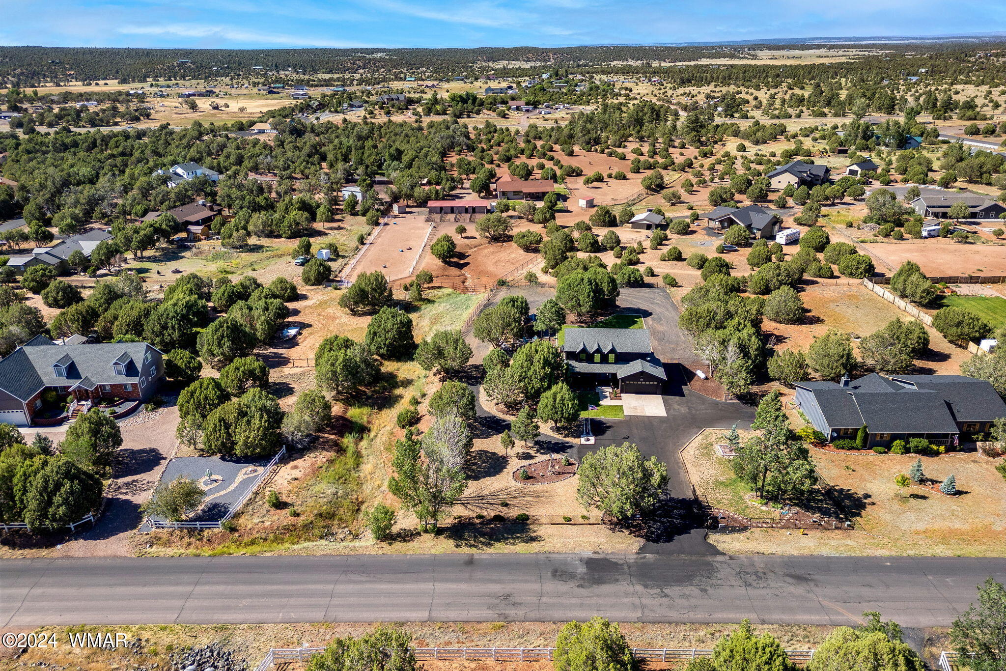 6780 Cheney Ranch Loop Show Low, AZ 85901 - Photo 43 of 46 Aerial Community View
