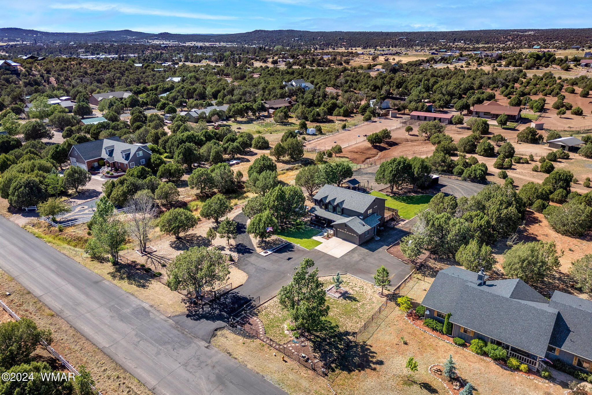 6780 Cheney Ranch Loop Show Low, AZ 85901 - Photo 44 of 46 Aerial Community View