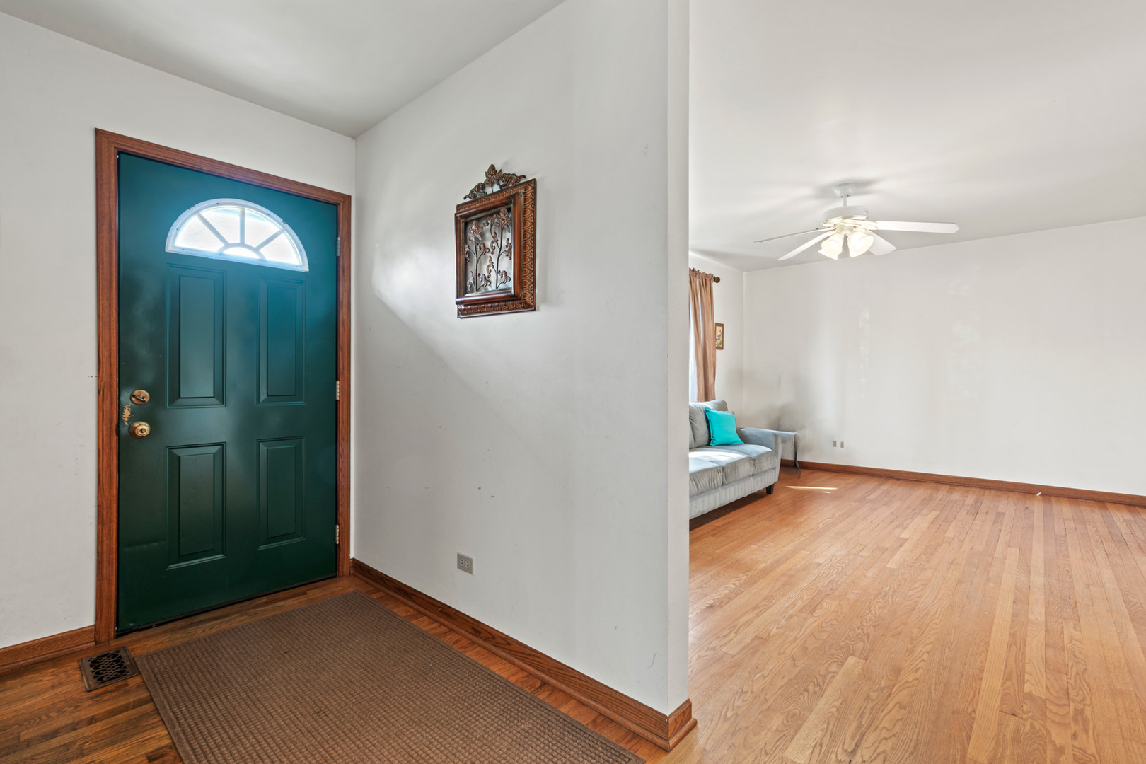 2344 Forest Avenue Rolling Meadows, IL 60008 - Photo 4 of 29 wooden floor in an empty room with a window