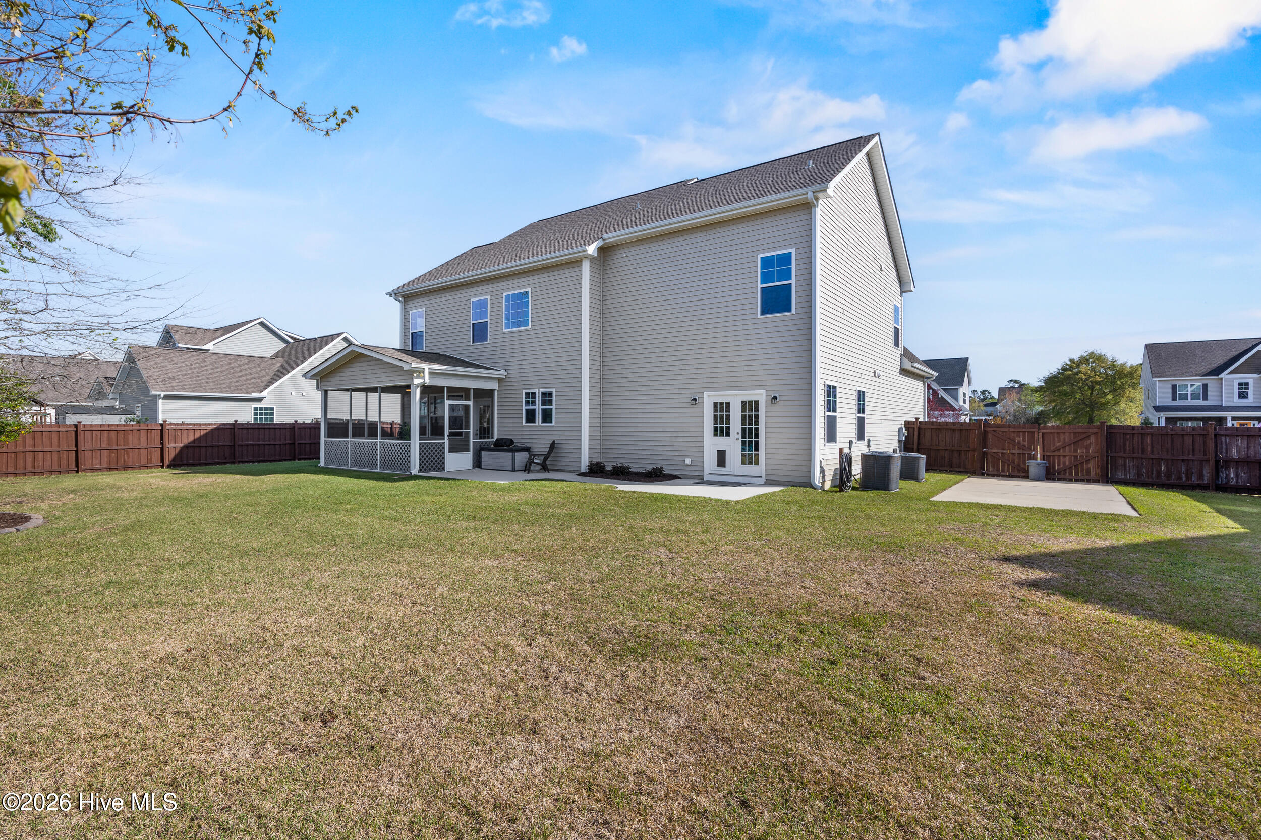 38 East Conolly Court Hampstead, NC 28443 - Photo 40 of 57 Rear Exterior View 1