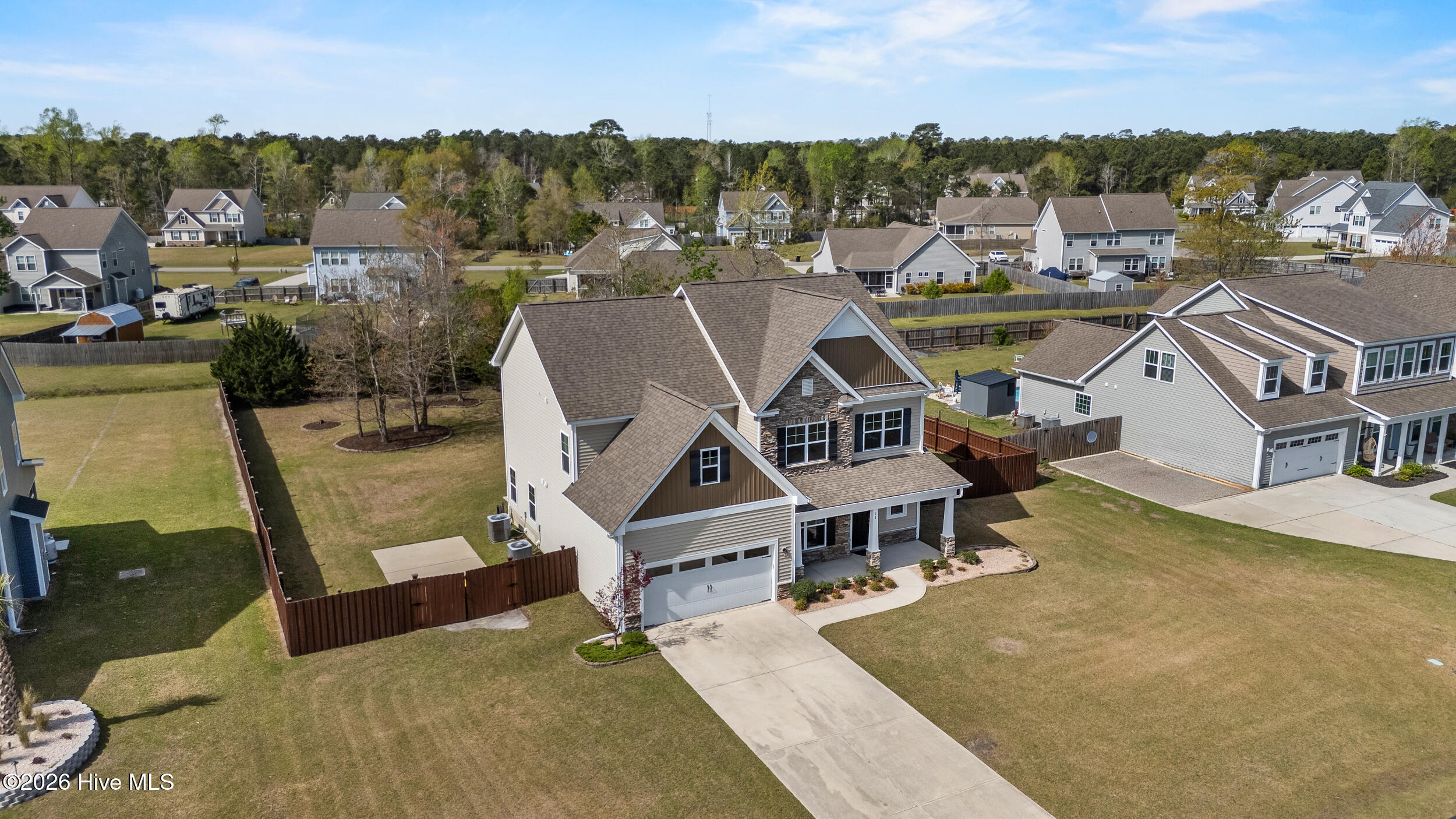 38 East Conolly Court Hampstead, NC 28443 - Photo 46 of 57 Aerial View 2