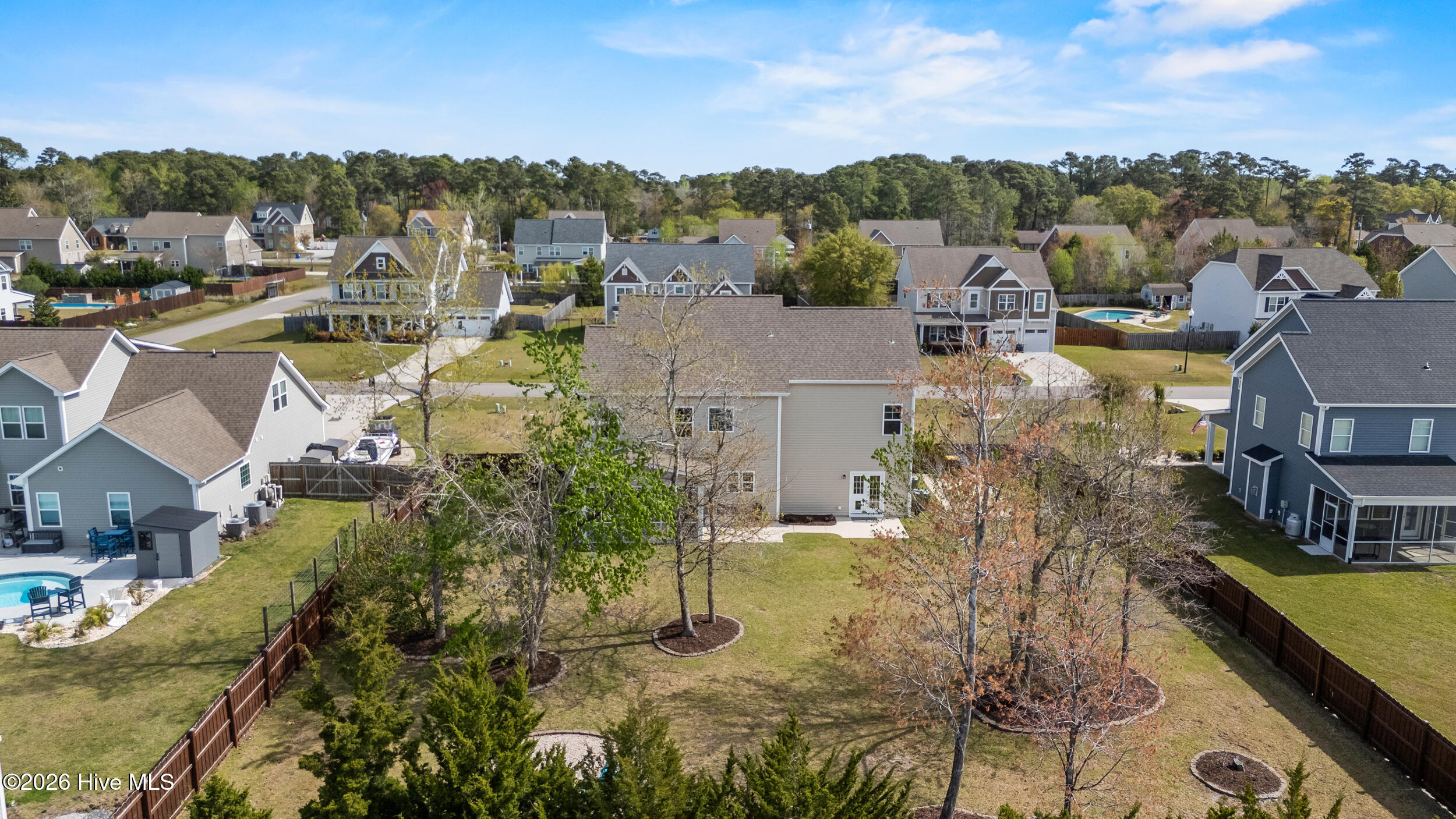 38 East Conolly Court Hampstead, NC 28443 - Photo 49 of 57 Aerial View 5