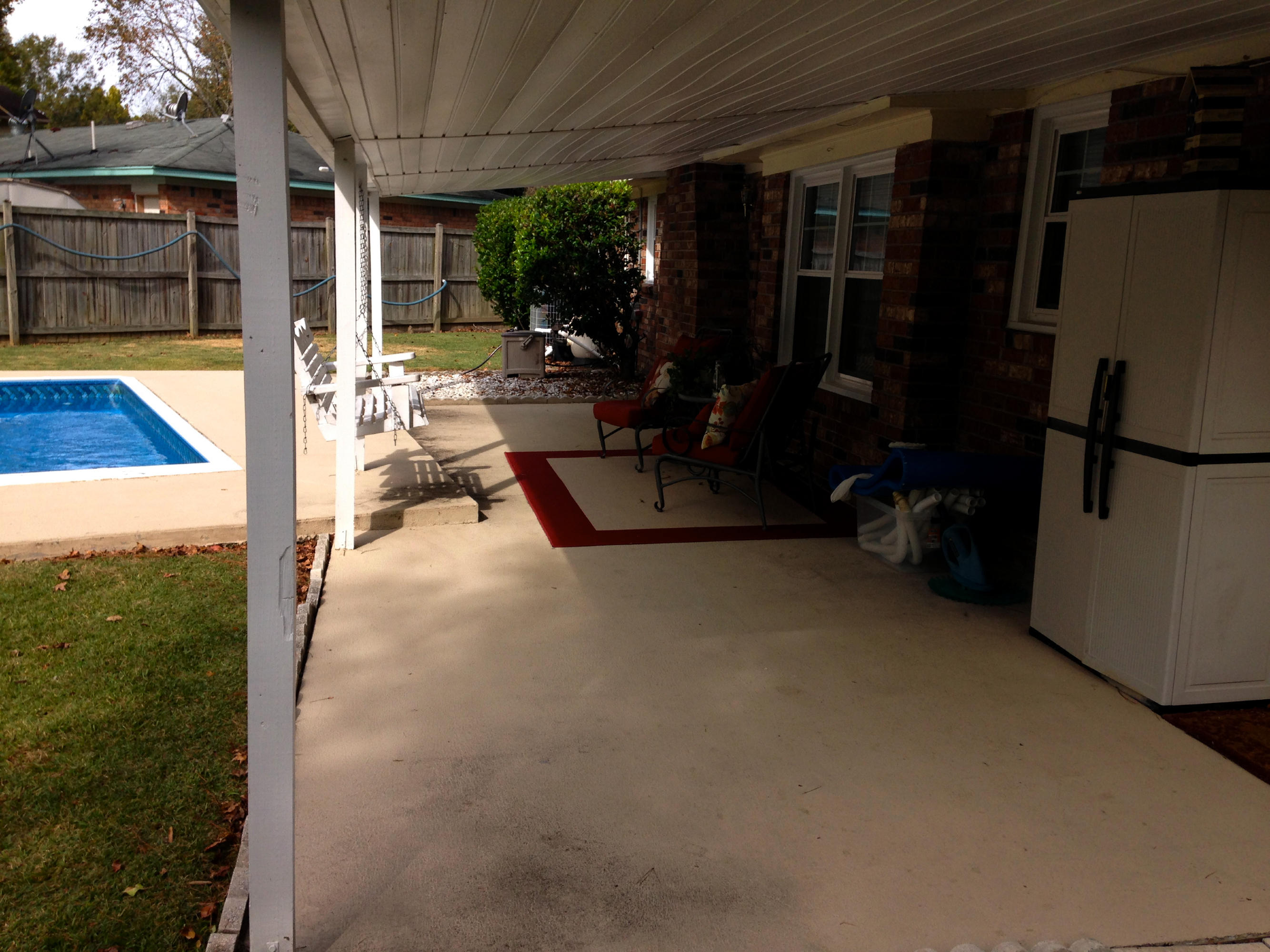 160 Foxborough Road Goose Creek, SC 29445 - Photo 20 of 24 20 - 160 Foxborough - covered patio all