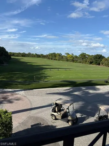 a outdoor view with patio